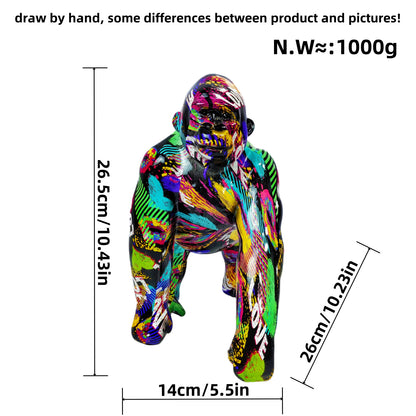 Artful Gorilla Sculpture Acalora