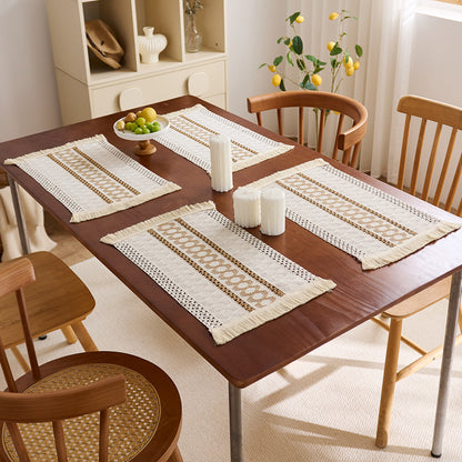 Decorative Fringed Table Runner