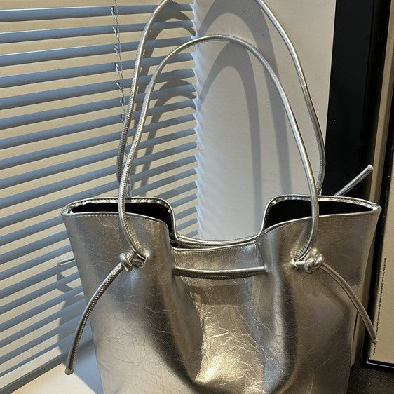 Stylish Leather Tote Bag Acalora