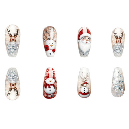 Festive Holiday Themed Nail Art Acalora