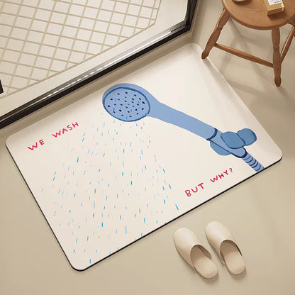 Inspirational Bathroom Mat