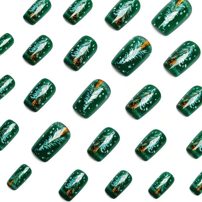 Festive Holiday Nail Art Acalora