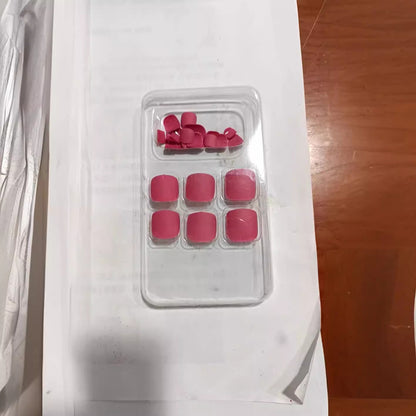 Premium Matte Press-On Nail Tips Set Acalora
