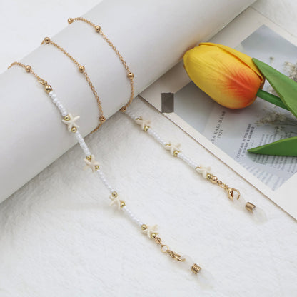 Beach-Inspired Beaded Eyewear Chain Acalora