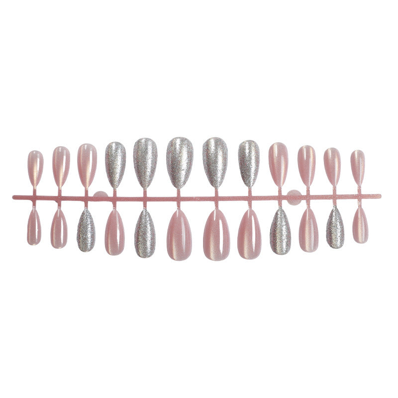 Sparkling Glitter Press-On Nail Set Acalora