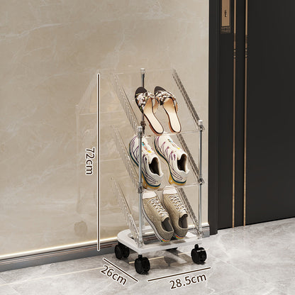 Shoe rack with transparent design Acalora