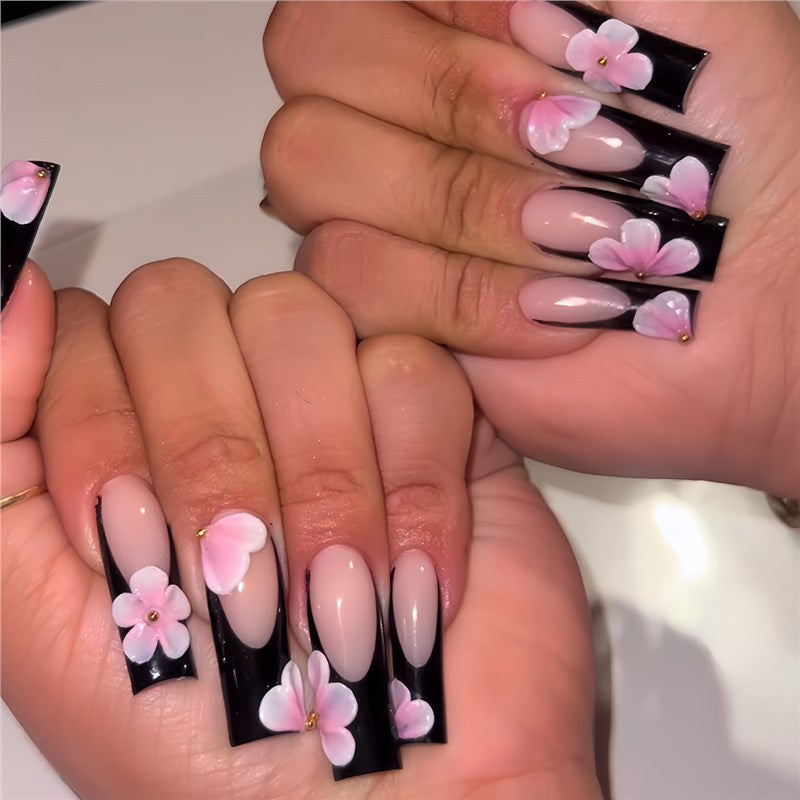 Artistic Floral Design Press-On Nails Acalora 1788434490