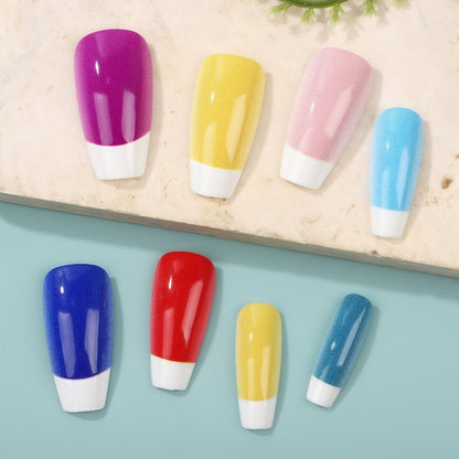 Nail Art Set with Creative Color Variations Acalora
