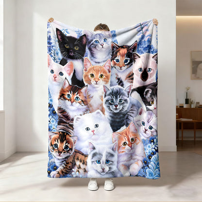 Unisex Personalized Throw Blanket