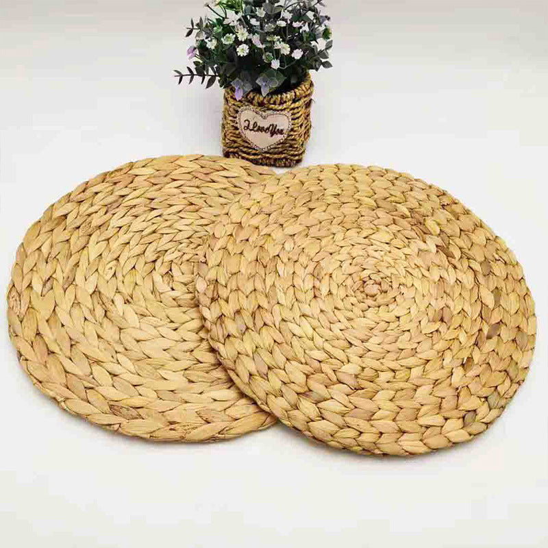 Rustic Round Weaving Coaster Acalora