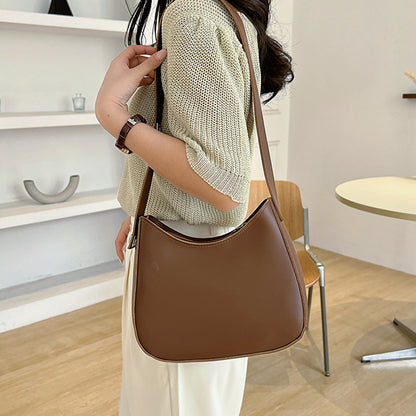 Minimalist Leather Crossbody Bag Acalora