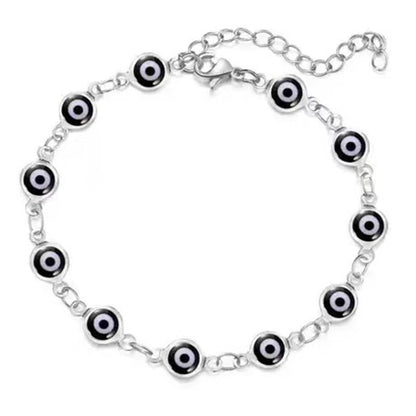 Decorative Evil Eye Charm Bracelet Acalora