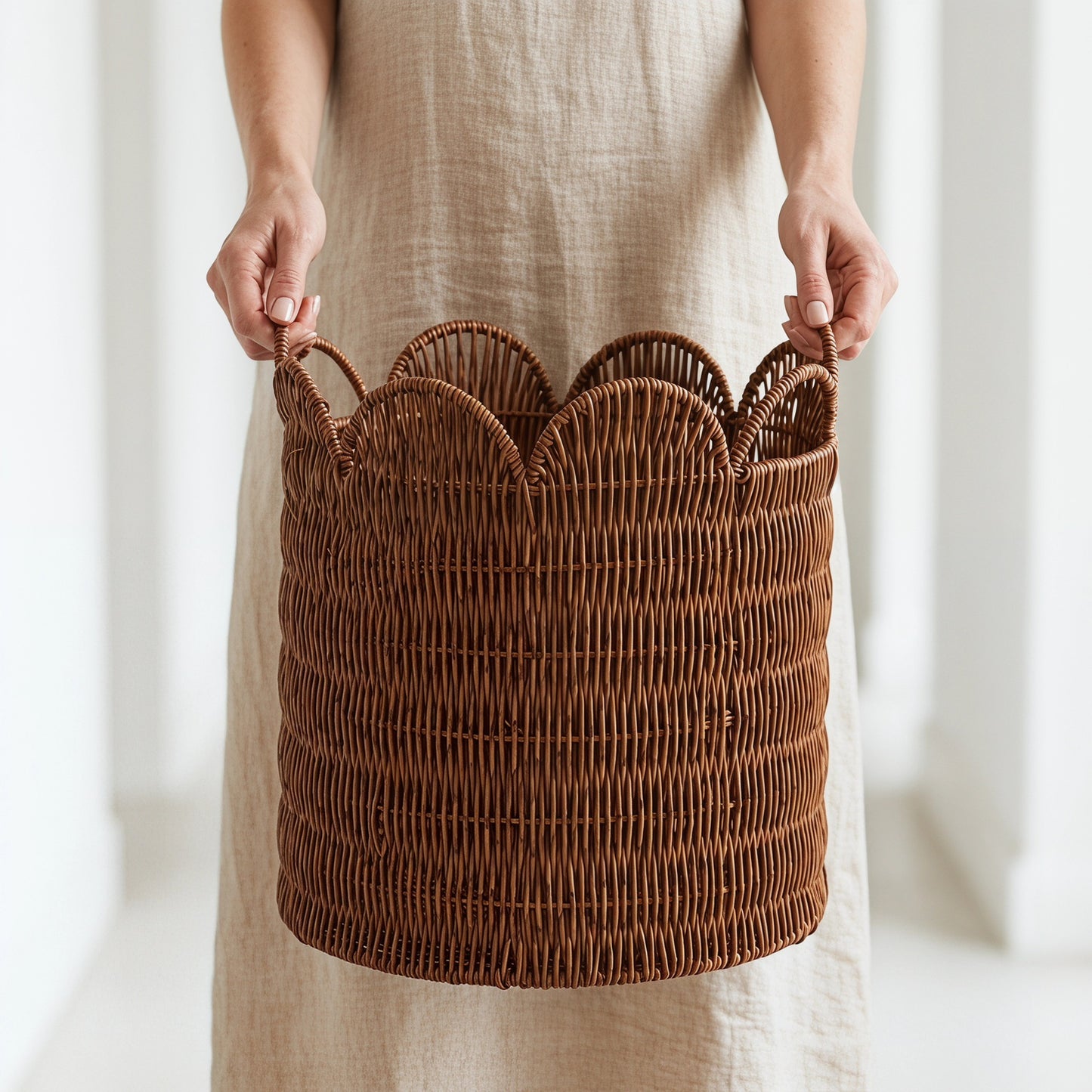 Straw basket Acalora
