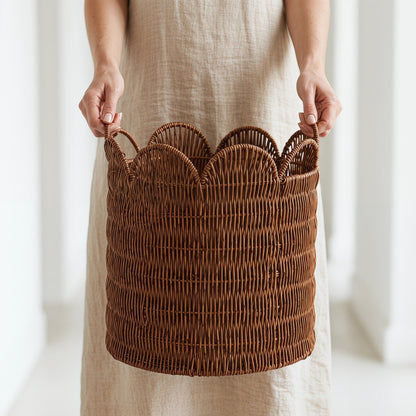 Straw basket Acalora