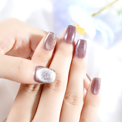 Elegant Glitter Press-On Nail Extensions Acalora
