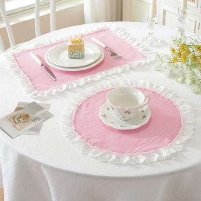 Lace Trimmed Placemats