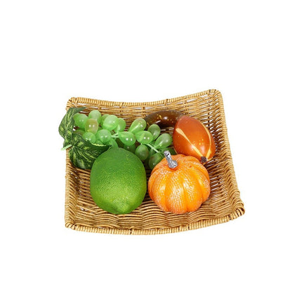 Handcrafted Natural Woven Tray Acalora