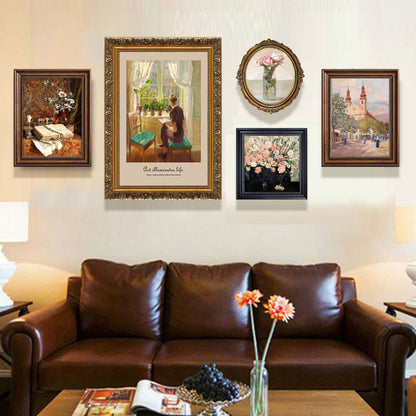 Elegant Vintage Style Framed Art Print