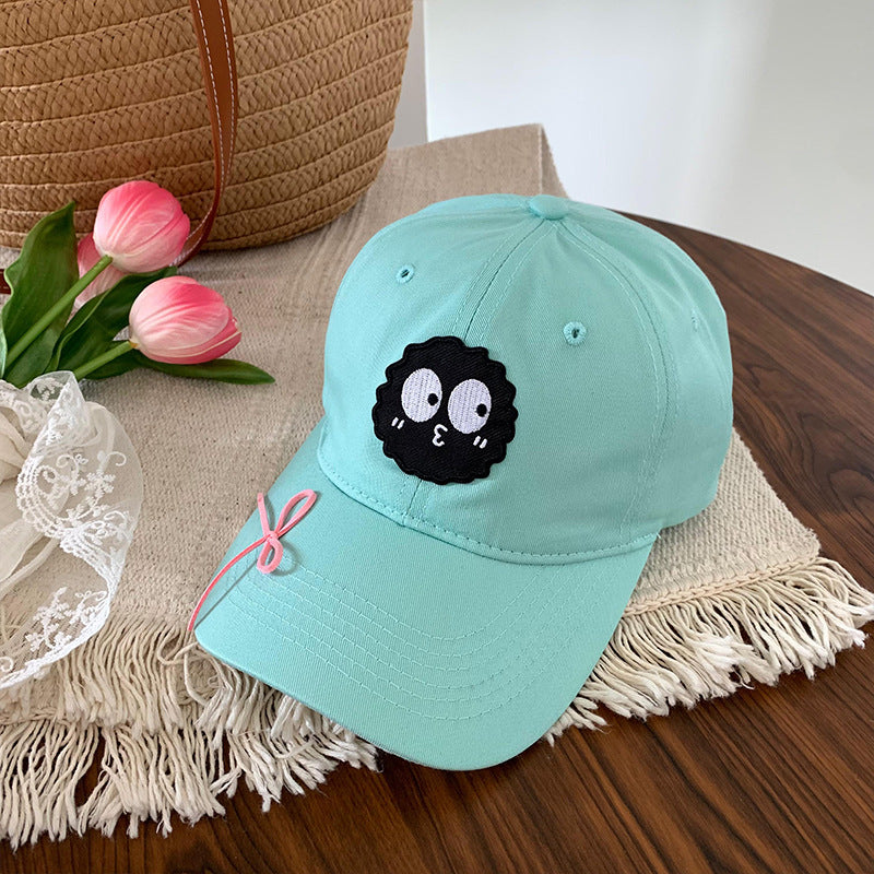Embroidered Flower Cap