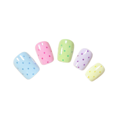 Playful Polka Dot Nail Wraps Acalora