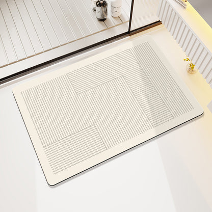 Abstract Modern Bath Mat Acalora