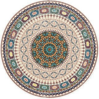 Intricate Mandala Design Area Mat