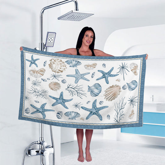 Artistic Cartoon-Themed Shower Curtain
