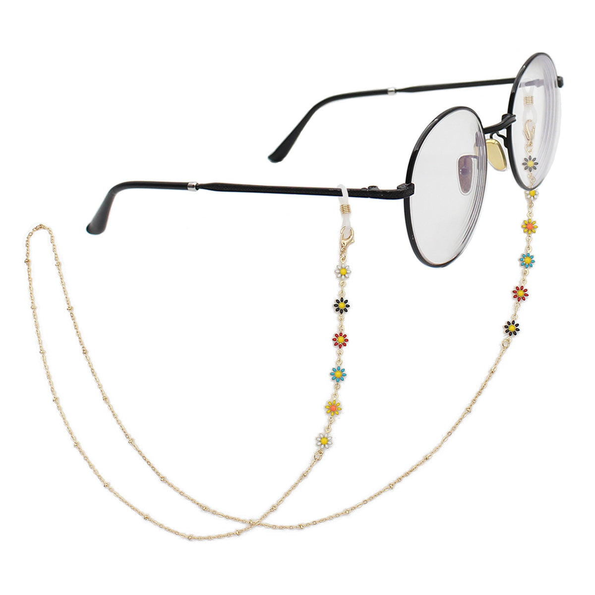 Floral Themed Eyewear Chain Acalora