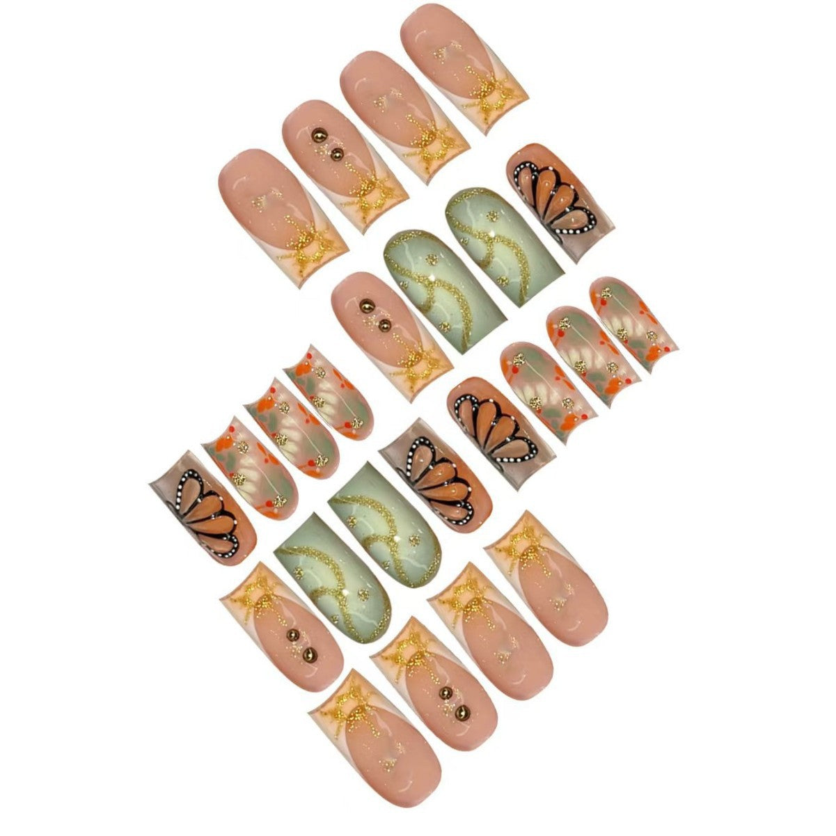 Artistic Acrylic Nail Design Acalora