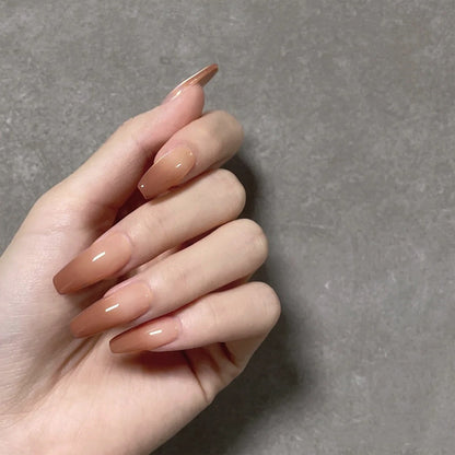 Artificial nails with elegant ombre effect Acalora
