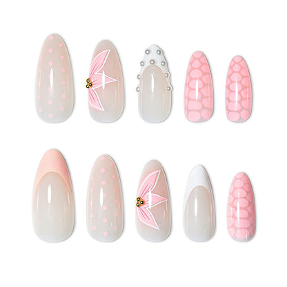 Elegant Floral Design Nail Wraps Acalora