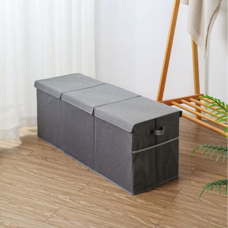 Stylish storage chest with compartments Acalora