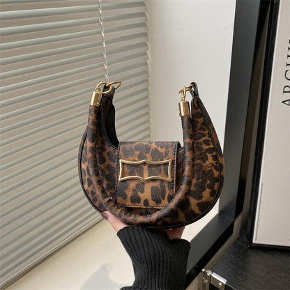 Stylish Leopard Print Handbag Acalora
