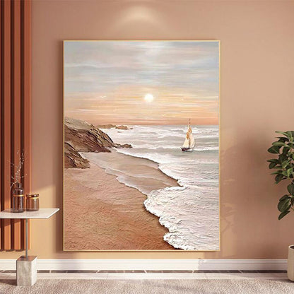 Coastal Serenity Canvas Artwork