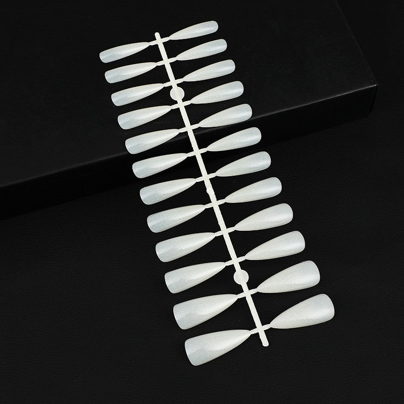 Glittering artificial nails in elegant design Acalora