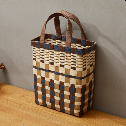 Handwoven shopping basket Acalora