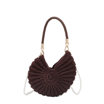 Handmade Crossbody Bag in Shell Design Bowlift