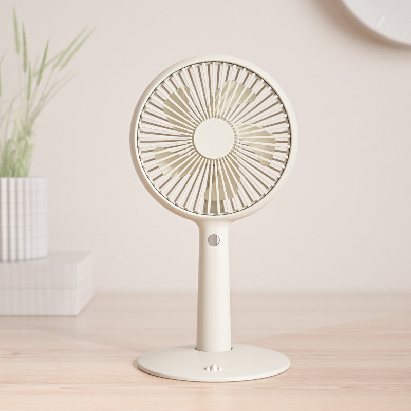 Unisex Portable Table Fan with Flexible Design and Powerful Battery Bowlift