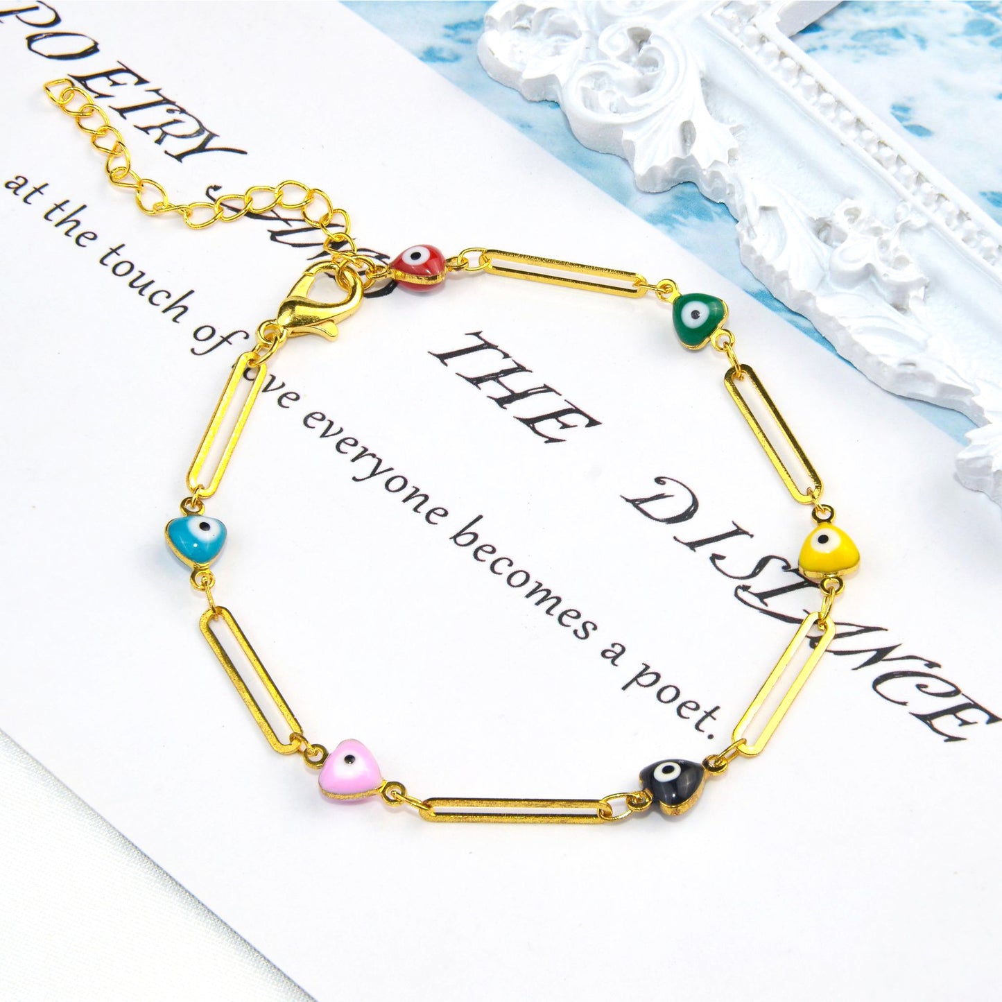 Artistic Eye Charm Bracelet Acalora