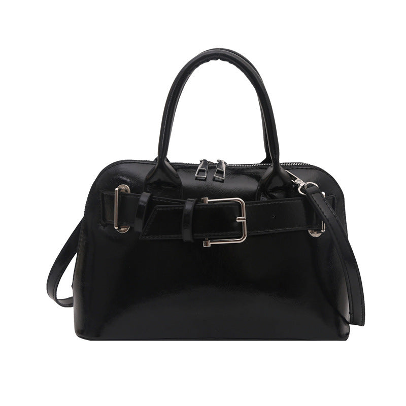 Structured Double Handle Handbag Acalora