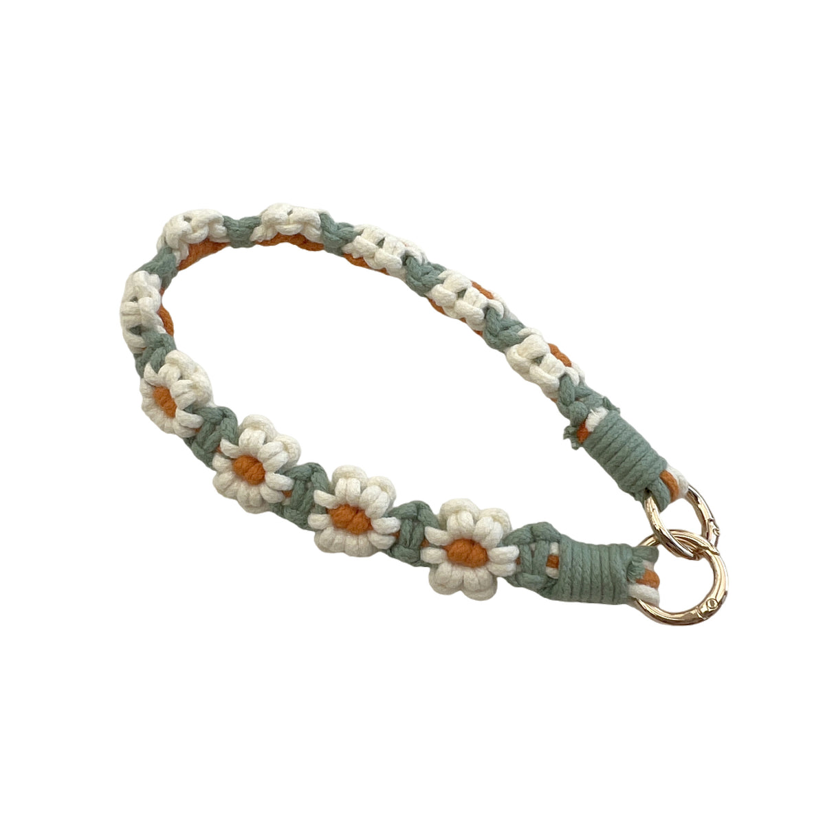 Flower Patterned Keychain Holder Acalora