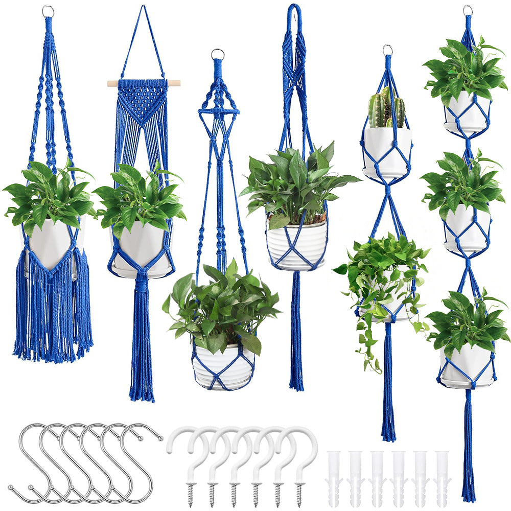Macrame Plant Hanger Set Acalora