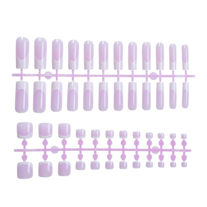 Elegant Sculpted Press-On Nail Art Set Acalora
