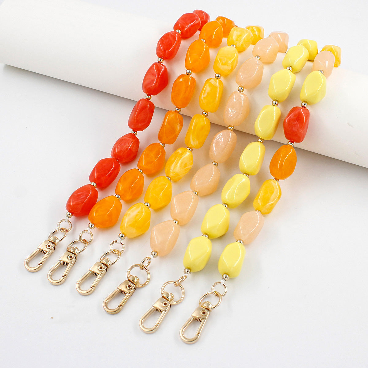 Chunky Beaded Eyewear Chain Acalora