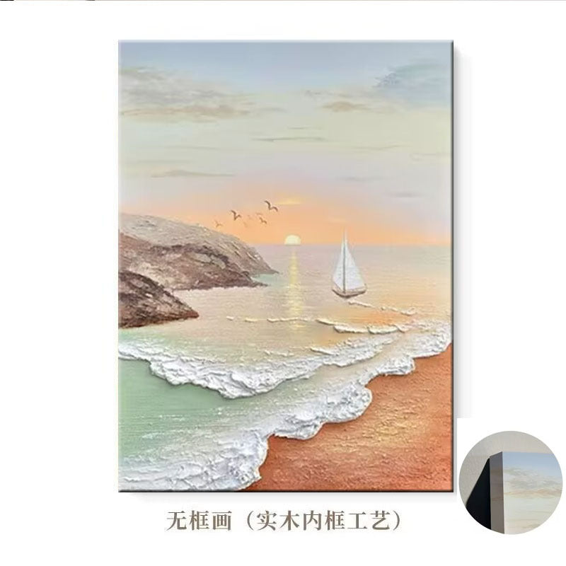 Scenic Seascape Canvas Artwork