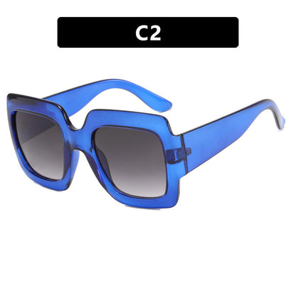 Women's oversized Square Sunglasses with striking tortoiseshell design Karnz