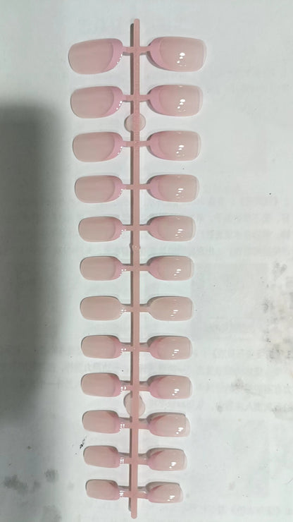 Natural Finish Press-On Nail Tips Acalora