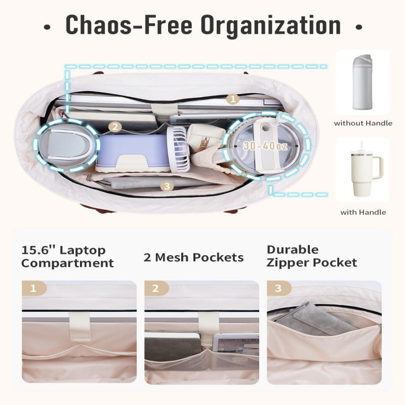 Spacious Multi-Functional Tote Bag Acalora
