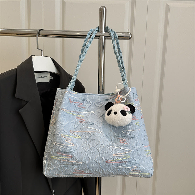 Quilted Decorative Shoulder Bag Acalora