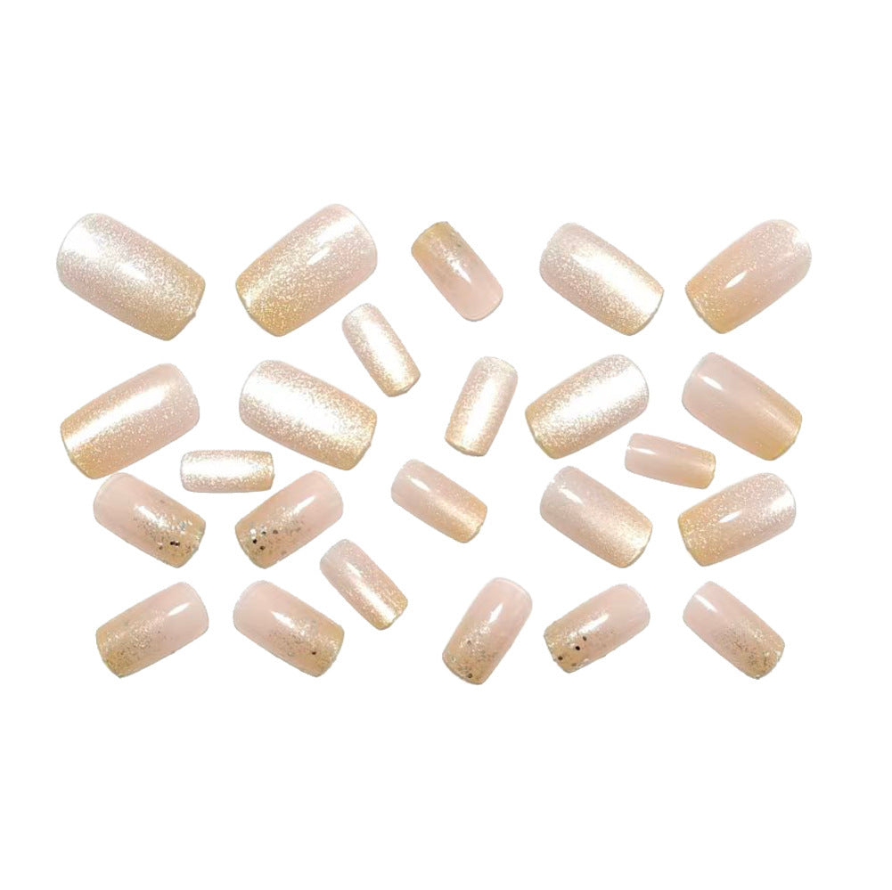 Artificial nails with glitter finish Acalora